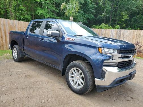 Blue 2021 Chevrolet Silverado 1500 LT