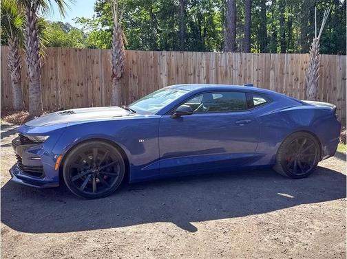 Blue 2019 Chevrolet Camaro 1SS