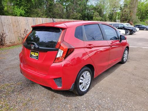 Red 2015 Honda Fit LX
