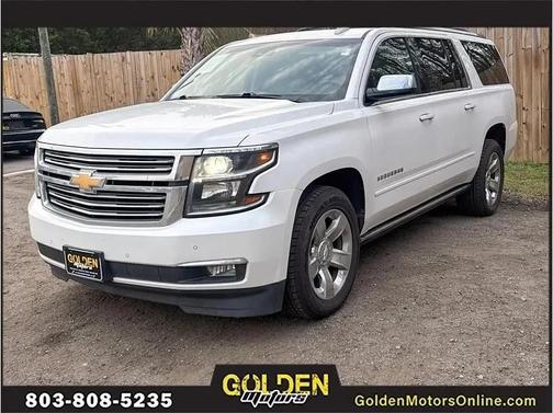 White 2017 Chevrolet Suburban Premier
