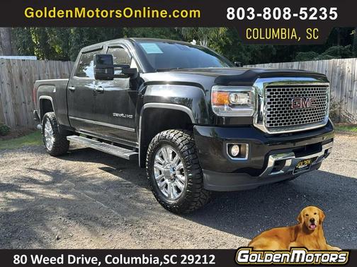 Black 2015 GMC Sierra 2500 Denali