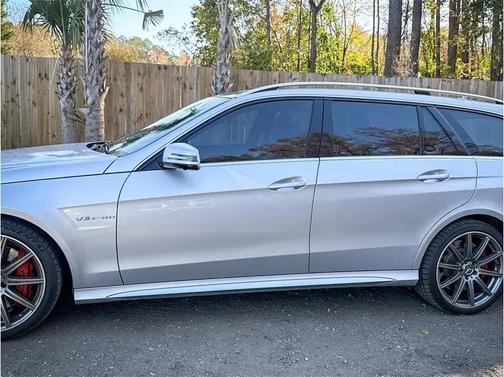 Silver 2016 Mercedes-Benz E-Class E 63 AMG