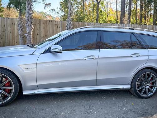 Silver 2016 Mercedes-Benz E-Class E 63 AMG