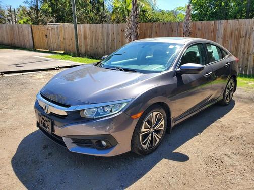 Gray 2017 Honda Civic EX-T