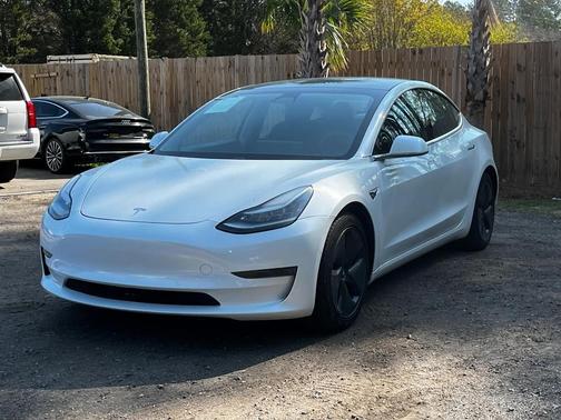 White 2020 Tesla Model 3 Long Range