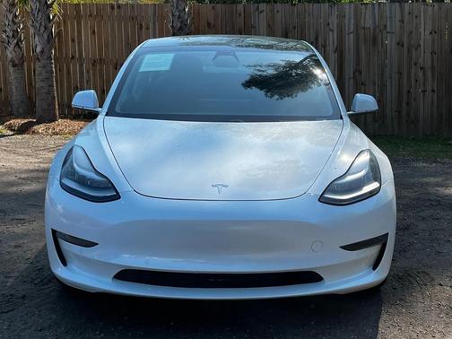 White 2020 Tesla Model 3 Long Range