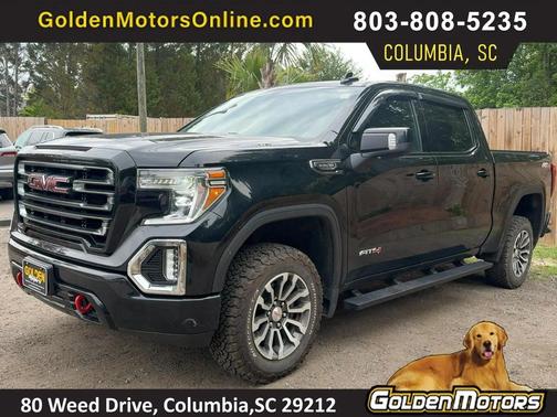 Black 2021 GMC Sierra 1500 AT4