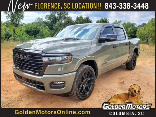 Green 2026 RAM 1500 Laramie