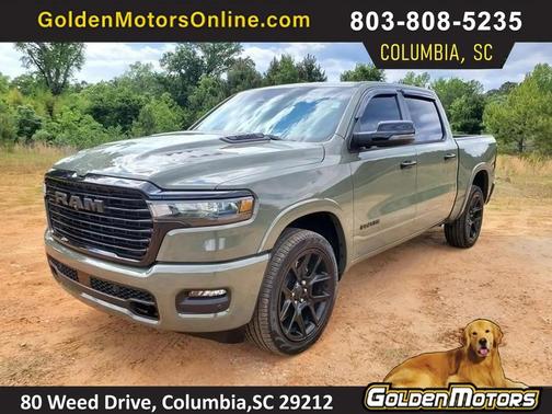 Green 2026 RAM 1500 Laramie
