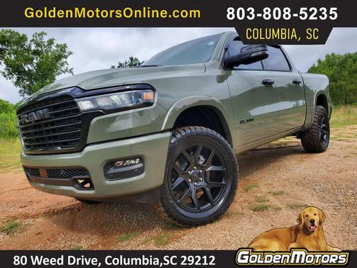 Green 2026 RAM 1500 Laramie