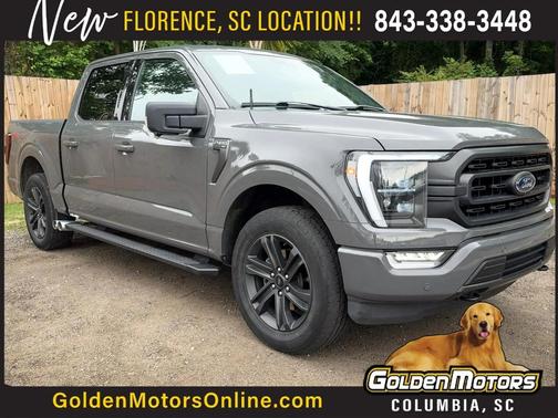 Gray 2021 Ford F-150 XLT
