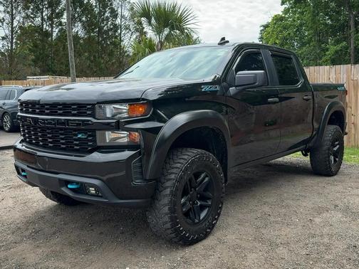 Black 2019 Chevrolet Silverado 1500 Custom Trail Boss