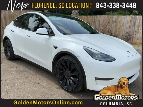 White 2022 Tesla Model Y Performance AWD