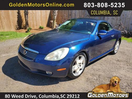 Blue 2004 Lexus SC 430 Base