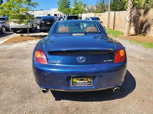 Blue 2004 Lexus SC 430 Base