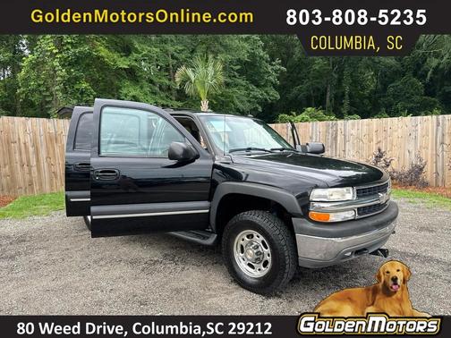 Black 2003 Chevrolet Suburban 2500 LT