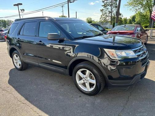 Shadow Black 2018 Ford Explorer Base