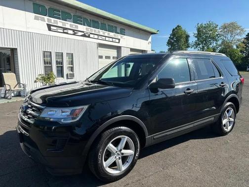 Shadow Black 2018 Ford Explorer Base