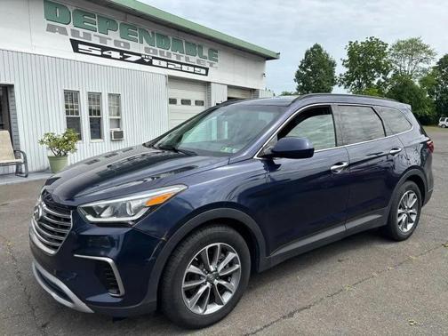 Storm Blue 2017 Hyundai SANTA FE SE