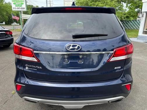 Storm Blue 2017 Hyundai SANTA FE SE