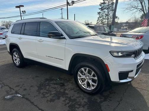 Bright White Clearcoat 2021 Jeep Grand Cherokee L Limited