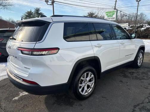 Bright White Clearcoat 2021 Jeep Grand Cherokee L Limited