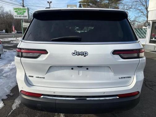 Bright White Clearcoat 2021 Jeep Grand Cherokee L Limited