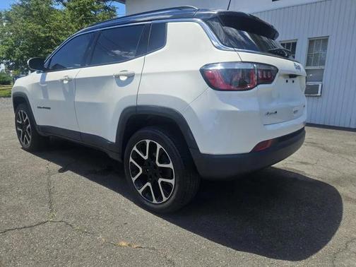 White Clearcoat 2018 Jeep Compass Limited