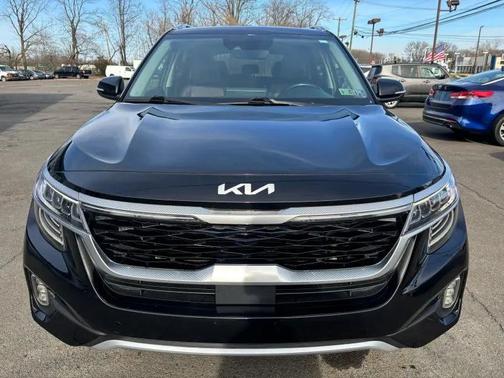 Cherry Black 2022 Kia Seltos SX Turbo