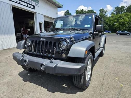 Black Clearcoat 2017 Jeep Wrangler Unlimited Sport