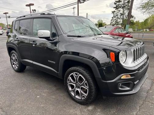 Black 2017 Jeep Renegade Limited