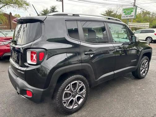 Black 2017 Jeep Renegade Limited