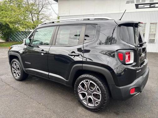 Black 2017 Jeep Renegade Limited