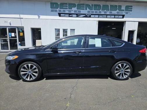 Agate Black 2019 Ford Fusion SE