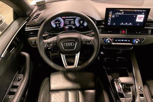 Ibis White/Black Roof 2023 Audi A5 45 S line Premium Plus