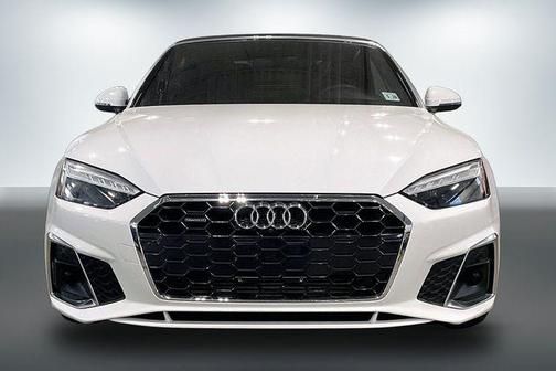 Ibis White/Black Roof 2023 Audi A5 45 S line Premium Plus