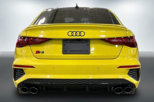 Python Yellow Metallic 2022 Audi S3 Premium Plus TFSI quattro S tronic