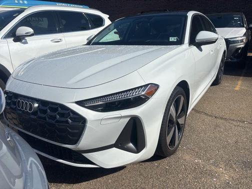 Glacier White Metallic 2025 Audi A5 Premium Plus TFSI quattro S tronic