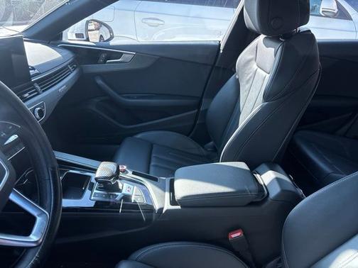 Glacier White 2024 Audi A5 Sportback 45 S line Premium