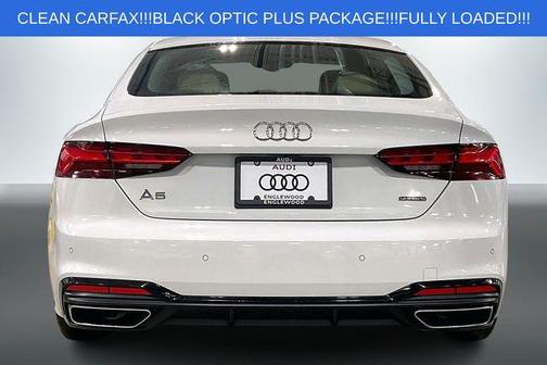 Glacier White Metallic 2021 Audi A5 Sportback 45 S Line Premium Plus