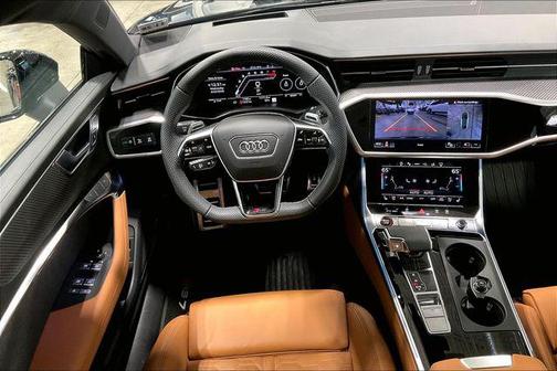 Mythos Black Metallic 2024 Audi RS 7 4.0T Performance