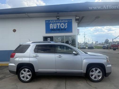Silver 2016 GMC Terrain SLT
