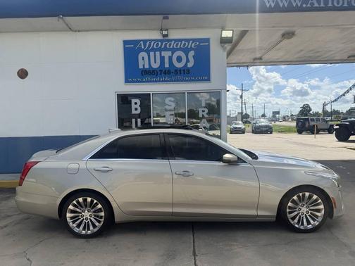 Silver Coast Metallic 2015 Cadillac CTS 2.0L Turbo Luxury