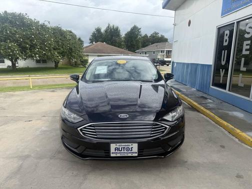 Shadow Black 2018 Ford Fusion SE