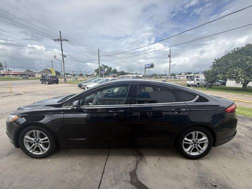 Shadow Black 2018 Ford Fusion SE