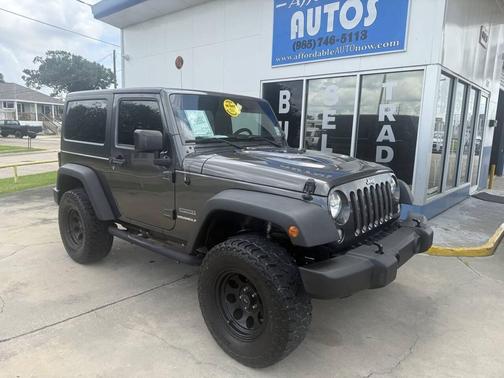 Granite Crystal Metallic Clearcoat 2017 Jeep Wrangler Sport