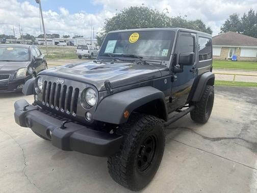 Granite Crystal Metallic Clearcoat 2017 Jeep Wrangler Sport