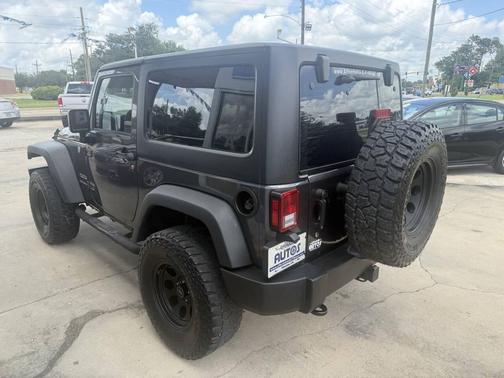 Granite Crystal Metallic Clearcoat 2017 Jeep Wrangler Sport
