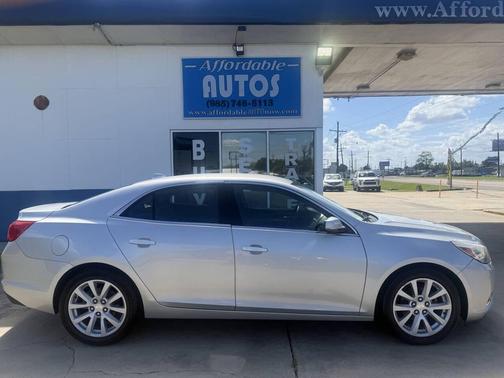 Silver 2013 Chevrolet Malibu 2LT