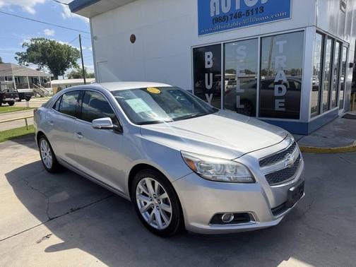 Silver 2013 Chevrolet Malibu 2LT